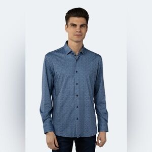 EUC Luciano Visconti Long Sleeve Men’s Button Down Shirt Size Large